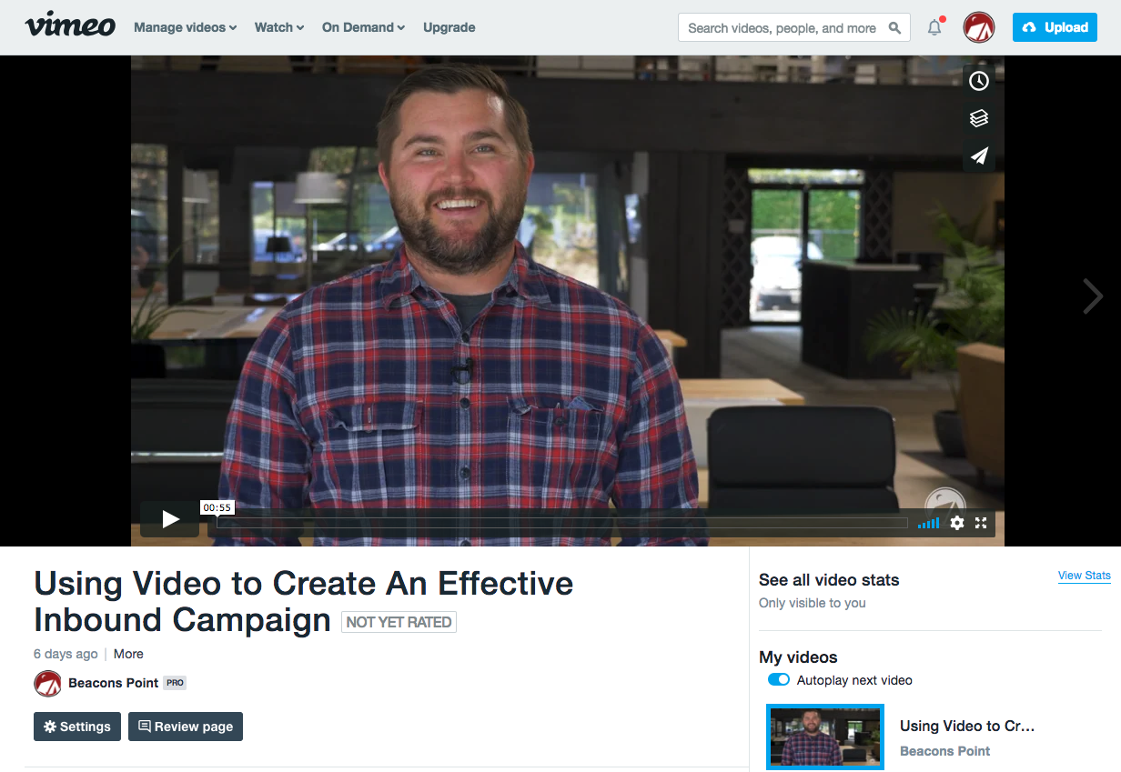 Vimeo - Video Tools